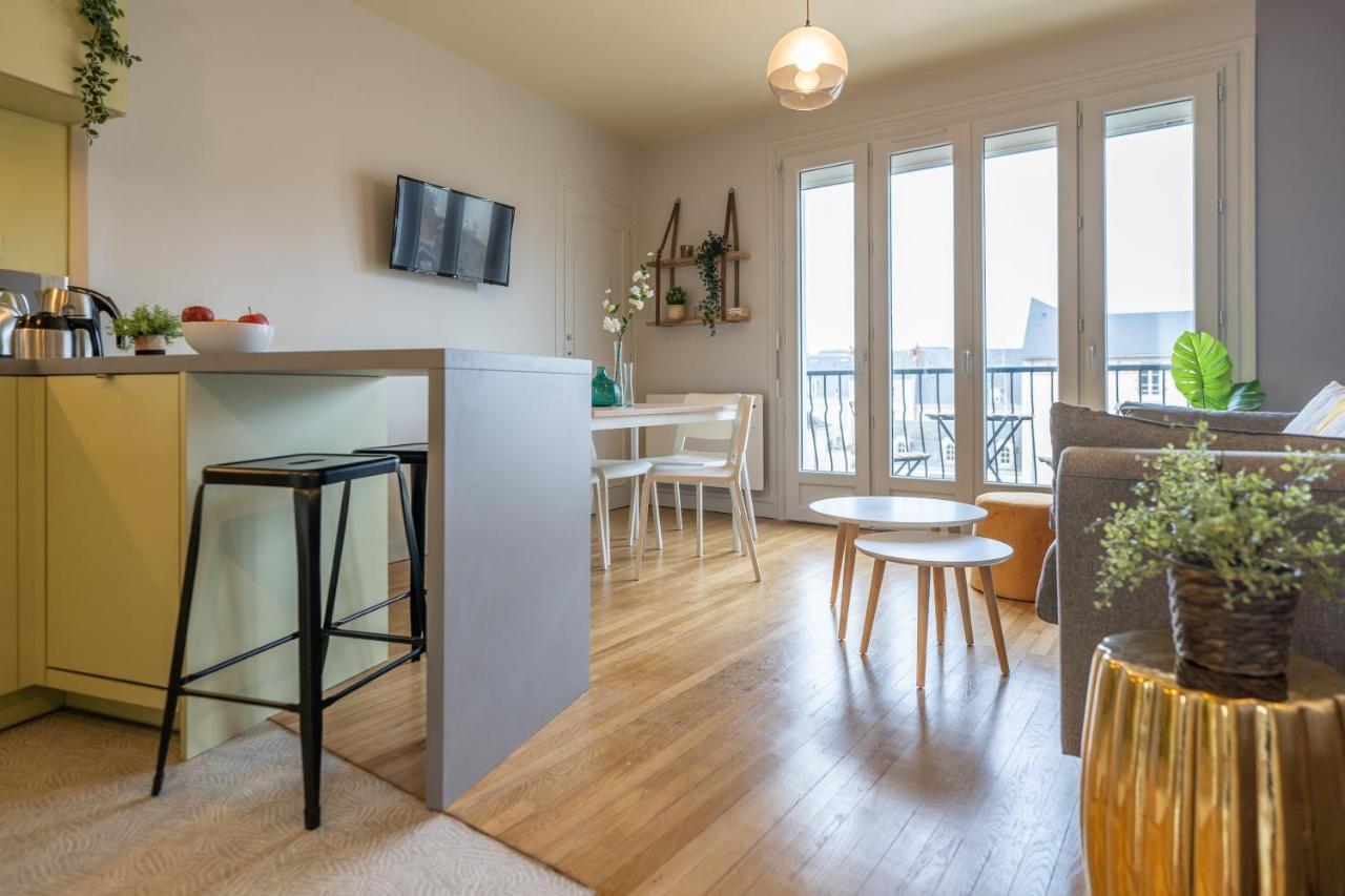 Apartament Tours Centre - Proche Gare - Parking Velo - Balcon - Arrivee Autonome Zewnętrze zdjęcie